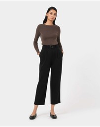 Forcast - Mazzy Cotton Blended Trousers