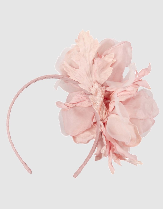 Fillies Collection - Large Pink Flowers Headband