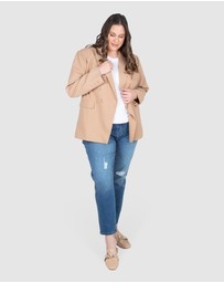 Love Your Wardrobe - Milly Distressed Stretch Jeans