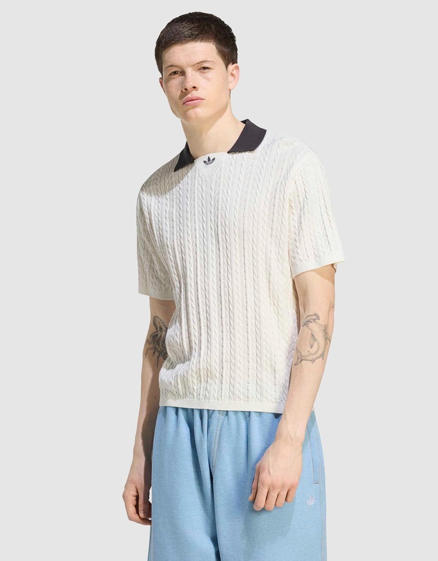 adidas Originals - Cable Knit Football Jersey