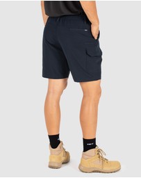 UNIT Workwear - UNIT Flexlite Mens Lightweight Cargo Shorts