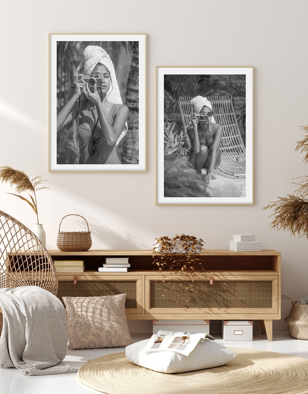 Olive et Oriel - Summer of Love II by Mario Stefanelli Art Print