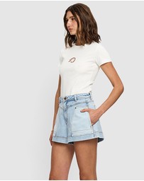 KIVARI - Florence Denim Shorts