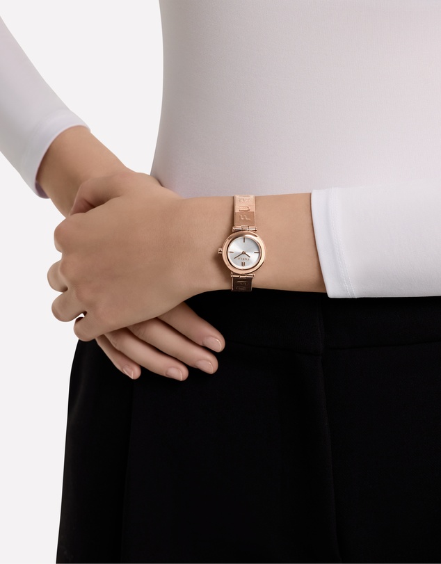 Furla - Piuma Rose Gold-Tone 25mm Bracelet Watch