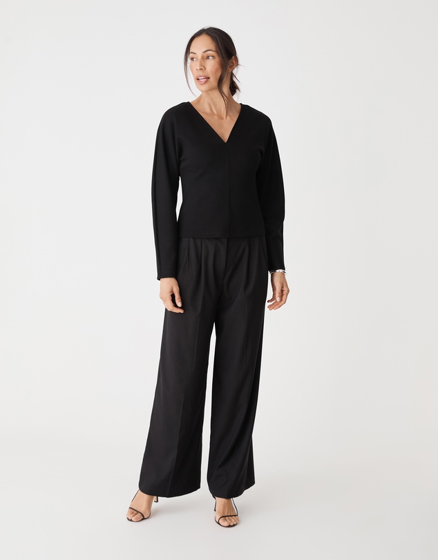 Forcast - Tate V-Neck Dolman Sleeve Top