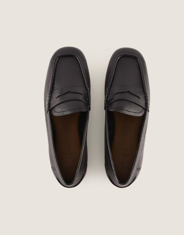 Shelly Shen - Kennedy Loafers Black Leather