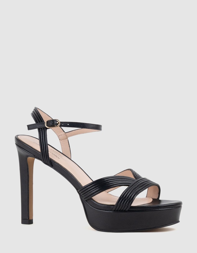 Edward Meller - SIERRA110 Tubed V Front Platform Sandal