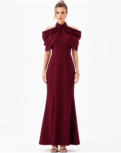 Bariano - Rosay Overlay Fishtail Maxi