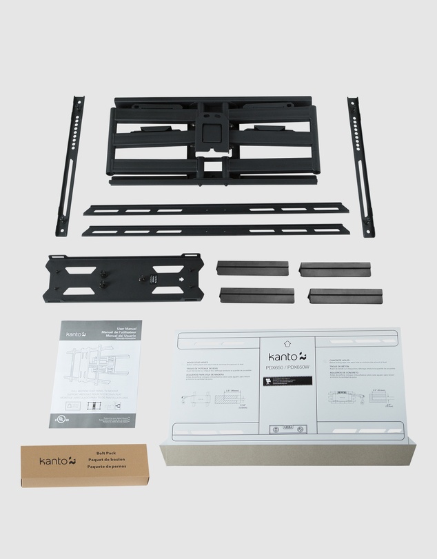 iWorld - Kanto PDX650 Full Motion TV Wall Mount for 37