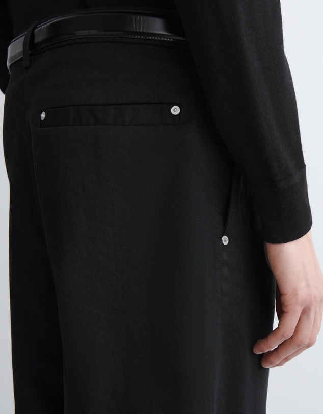 COS - Pleated Relaxed-Fit Wide-Leg Denim Trousers