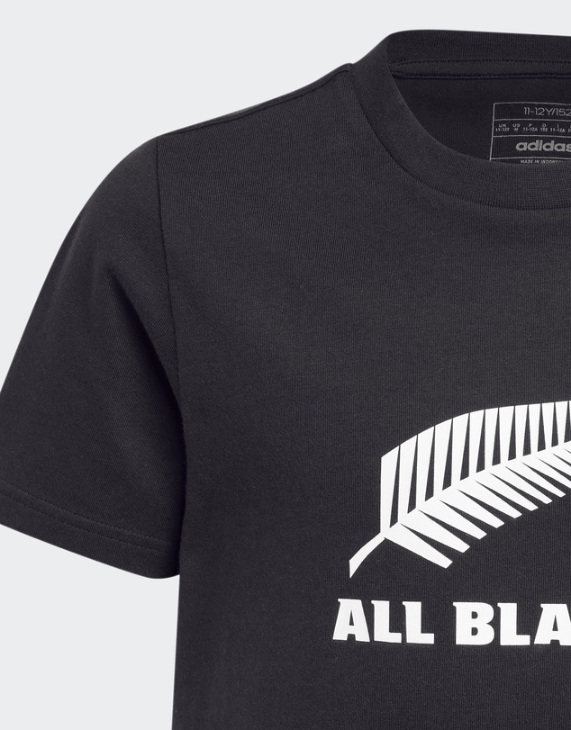 adidas Performance - All Blacks Logo Tee Kids