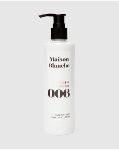 Maison Blanche - 006 Rose & Amber - Hand Lotion