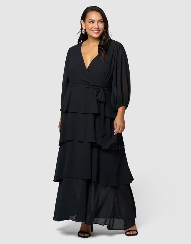 Pink Dusk by Curve Project - Temptress Maxi Dress