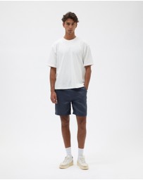 AERE - Tailored Linen Shorts
