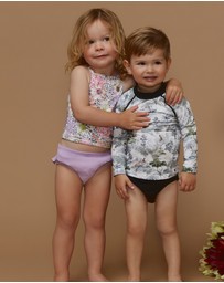 Aqua Blu Kids - Woodland Long Sleeve Rash Vest - Babies