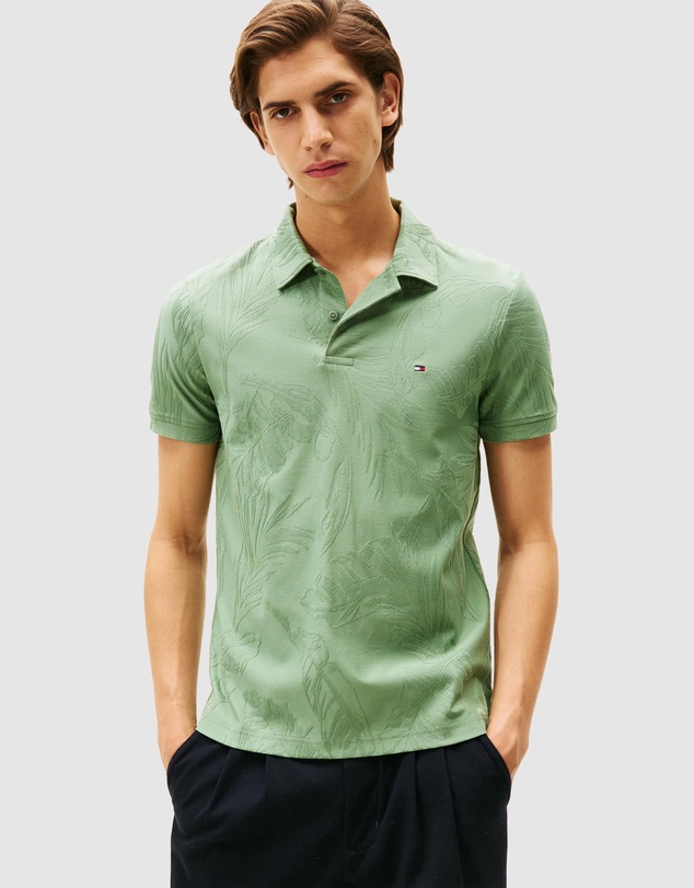 Tommy Hilfiger - Floral Jacquard Polo