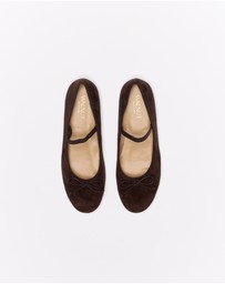 Walnut Melbourne - Alice Leather Ballet