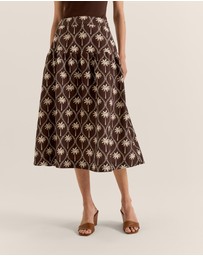 Review - Palms Midi Skirt