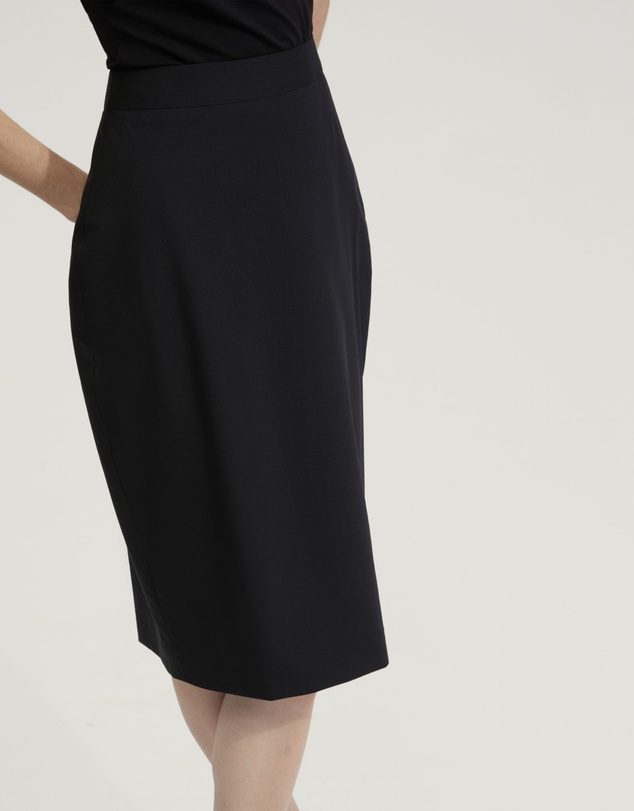 Oxford - Peggy Wool Stretch Suit Skirt