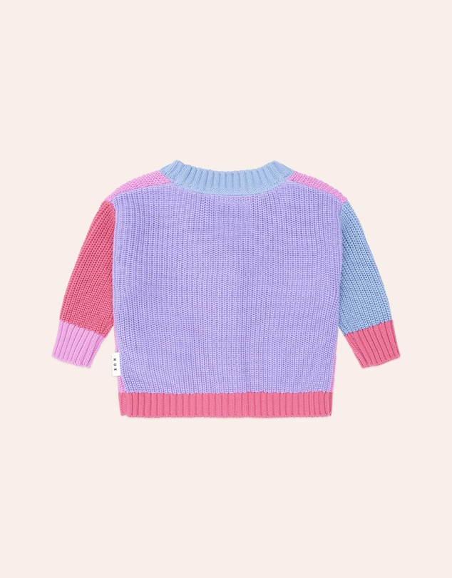 Huxbaby - Colour Block Huxette Cardigan - Babies-Kids