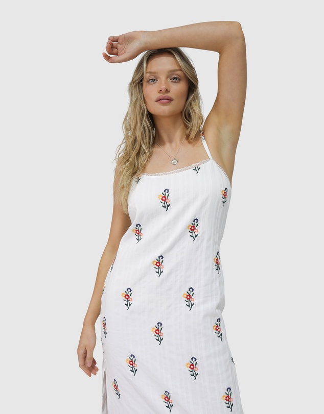 Belle & Bloom - She Blooms Floral Midi Dress