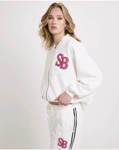 Subtitled - Subtitled Emblem Bomber Jacket