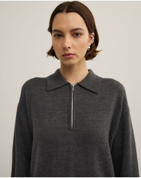 Witchery - Zip Polo Knit