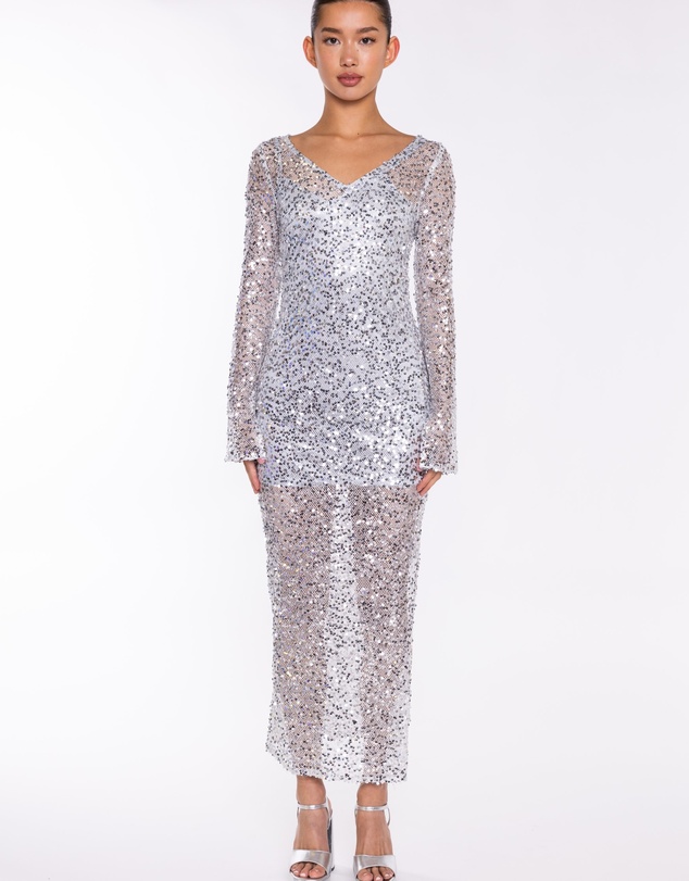 Glamorous - V-neck Maxi-Dress