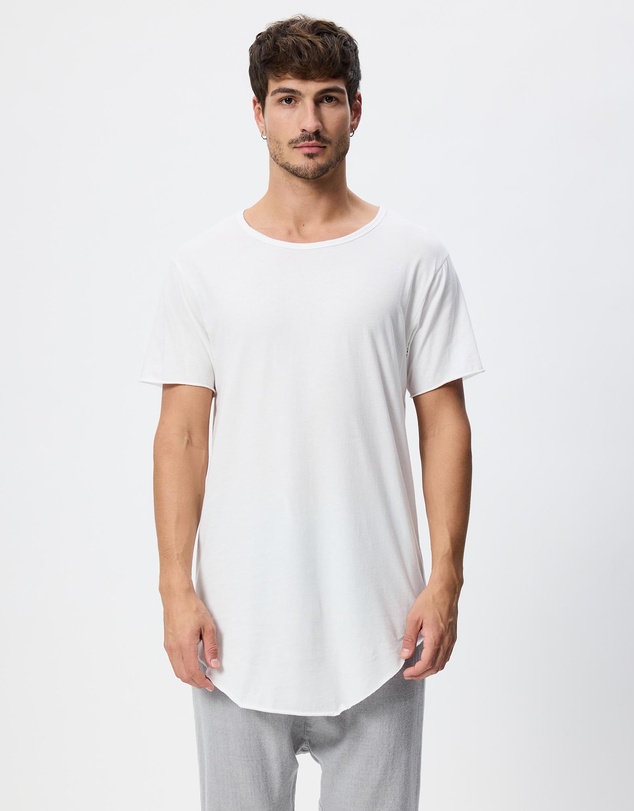 Surrounded By Ghosts - The Agrellite Curved Hem T-Shirt