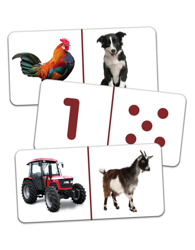 The Learning Journey - Match It Dominoes Farminoes