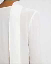 Lover - Morgana Cowl Scarf Neck Top