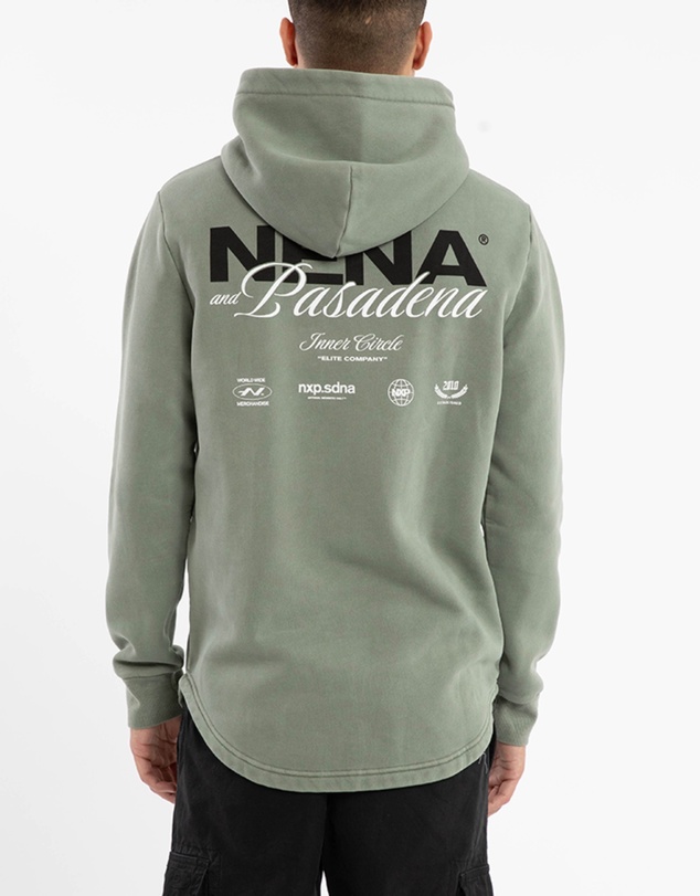 Nena & Pasadena - Neutral Dual Curved Hoodie