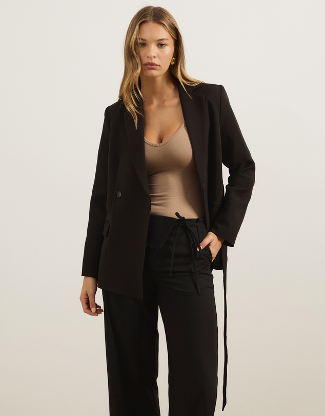 Atmos&Here - Odelia Tie Waist Blazer