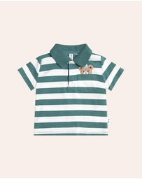 Huxbaby - Peekaboo Hux Polo Tee - Babies-Kids