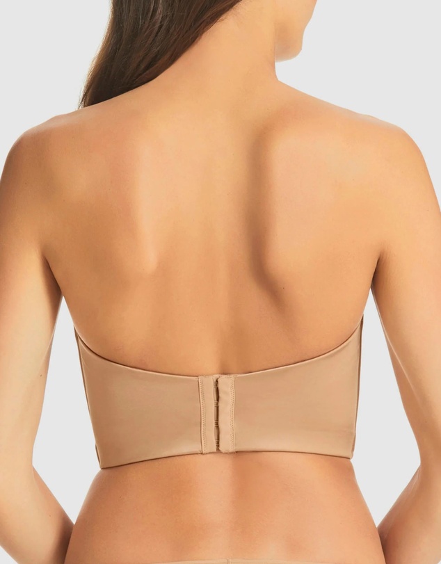Fine Lines - Refined 4 Way Strapless Convertible Plunge Bustier