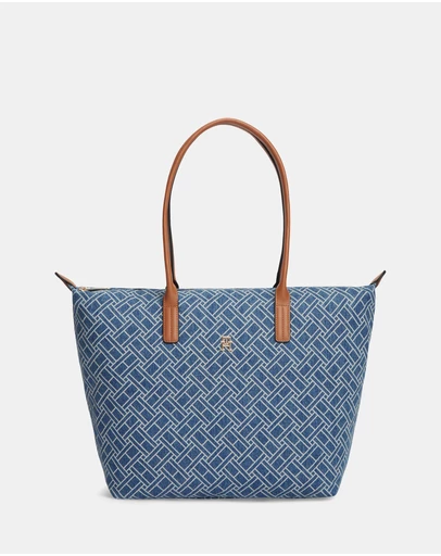 Tommy Hilfiger - Popette Tote Denim Flag