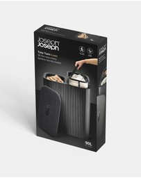 Joseph Joseph - Tota Luxe 90L Easy-Empty Bamboo Laundry Basket (Carbon Black)