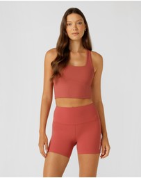 Lorna Jane - Lotus No Chafe Phone Pocket 12cm Bike Shorts