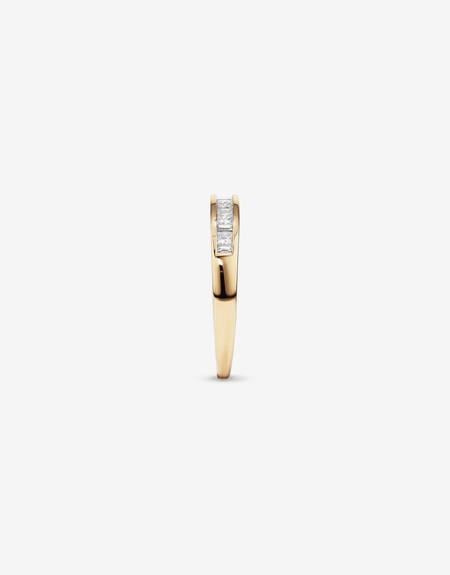 Michael Hill - Wedding Band with 0.33 Carat TW of Diamonds in 14kt Yellow Gold