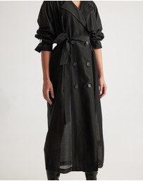 Decjuba - Briar Sheer Trench Coat