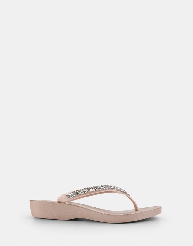 Holster - Honolulu Wedge Sandals - Champagne - Womens