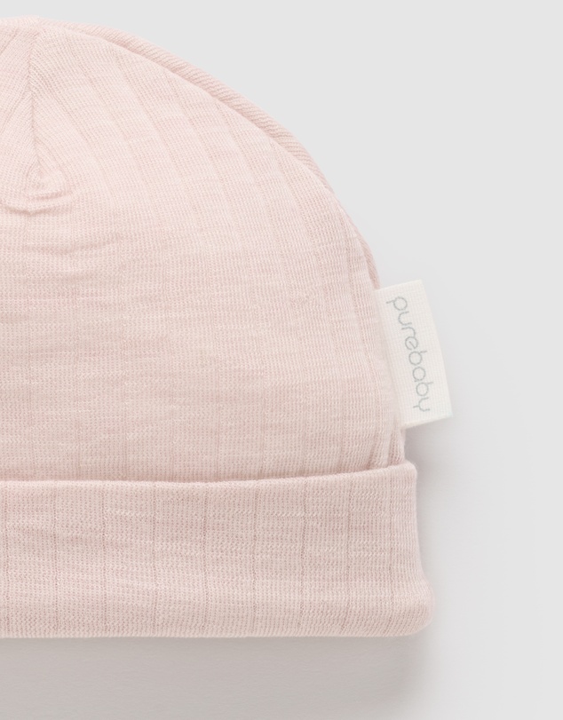 Purebaby - Merino Beanie -Kids-Babies