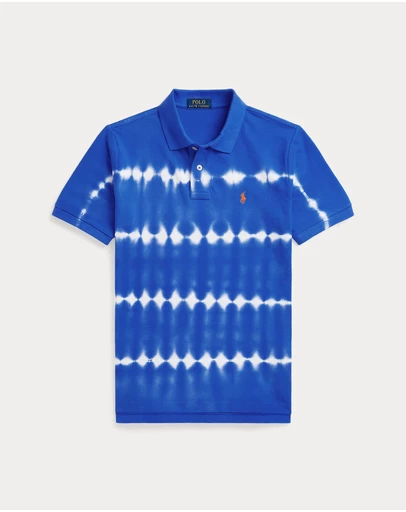 Polo Ralph Lauren - Tie-Dye Cotton Mesh Polo Shirt - Teens