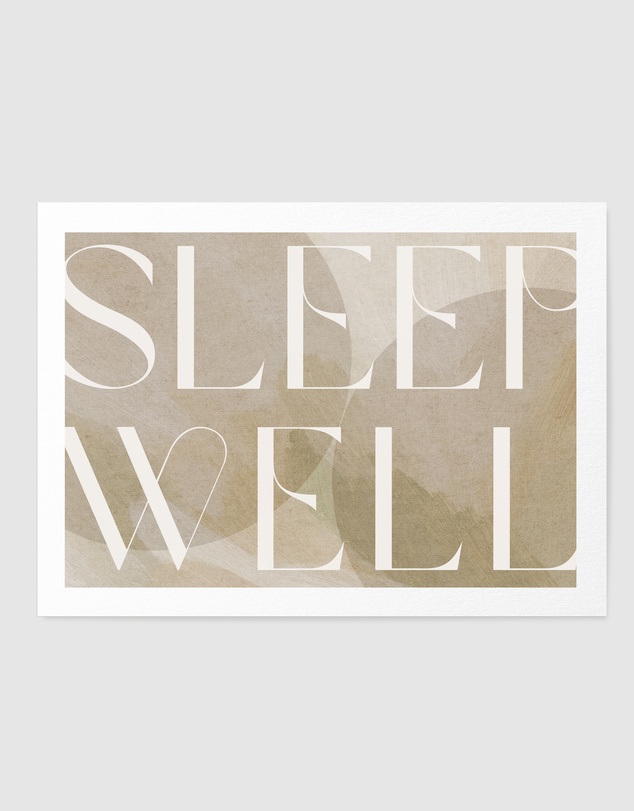 Olive et Oriel - Sleep Well by Treechild Art Print