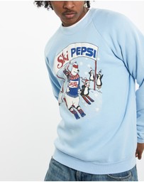 Vintage by The Real Deal - Pre Loved - 80s Ski Pepsi Sweatshirt