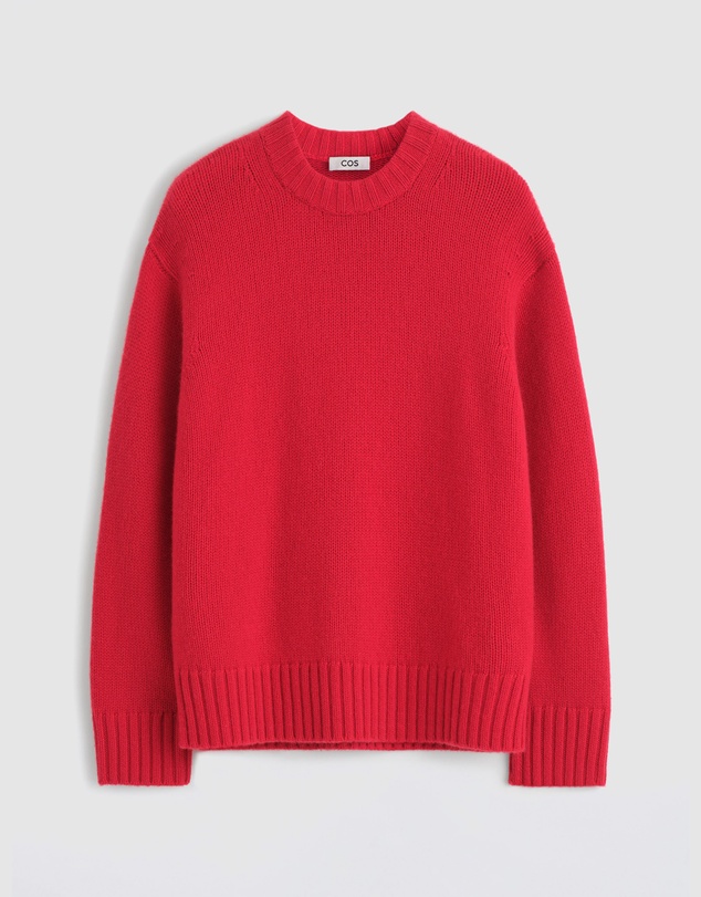 COS - Chunky Cashmere Crew-Neck Jumper