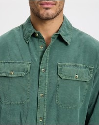 Rolla's - Grid Cord LS Shirt