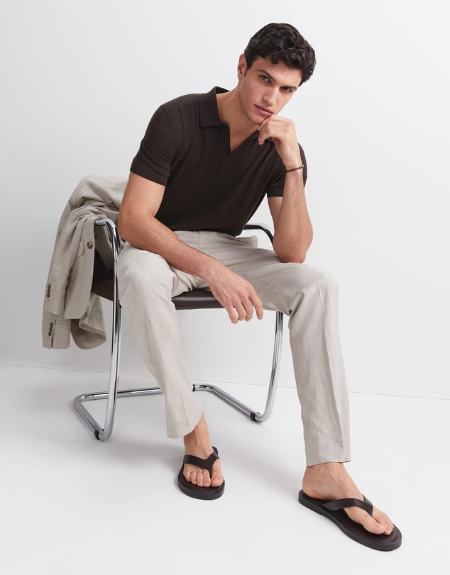 Sportscraft - Jeffery Linen Blend Suit Pant
