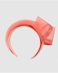 Fillies Collection - Coral Headband Fascinator