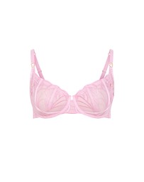 City Chic - Tabrett Demi Underwire Bra - Cherry Blossom